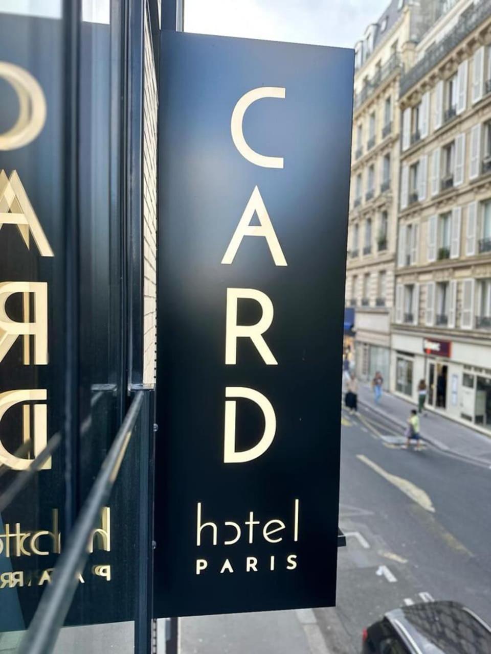 Card Hotel Paris Exterior foto